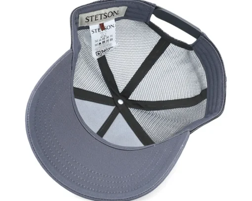 Trucker-Stetson Big Size American Heritage Classic Charcoal A-Frame Trucker -
