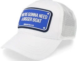 Trucker-John Hatter & Co Bigger Boat White Trucker -