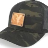 Trucker-Union Standard Supply Bighorn Skull Cherrywood Black Multicam/Black Trucker -