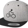 Snapback-Bike Souls Bike Man Heather Grey/Black Snapback -