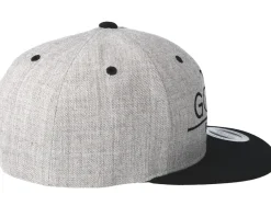Snapback-Bike Souls Biking Is Good Heather Grey Black Snapback -
