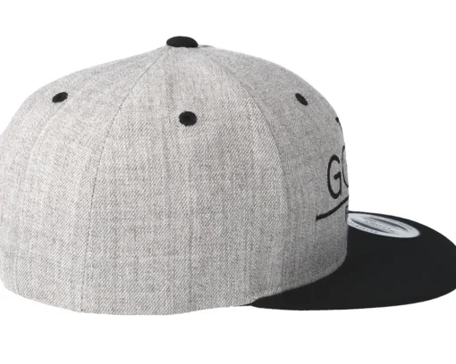 Snapback-Bike Souls Biking Is Good Heather Grey Black Snapback -