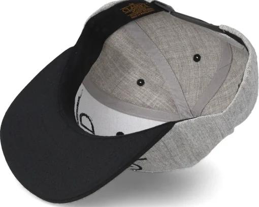 Snapback-Bike Souls Biking Is Good Heather Grey Black Snapback -
