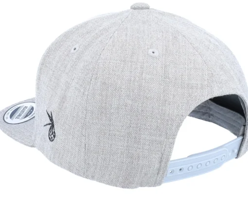 Snapback | Kids-Kiddo Cap Bindle Shoe House Heather Grey Snapback -