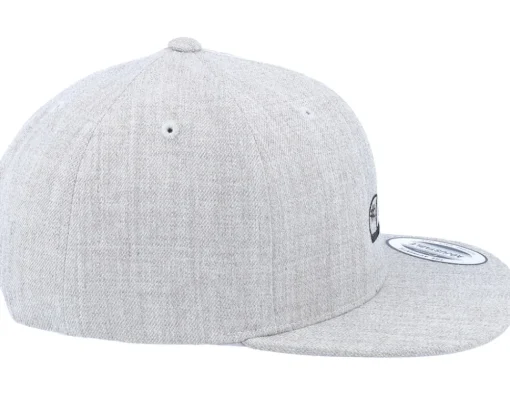 Snapback | Kids-Kiddo Cap Bindle Shoe House Heather Grey Snapback -