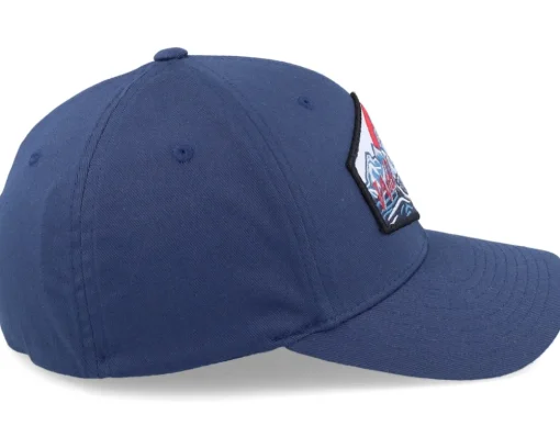 Fashion Wild Spirit Bird & Mountains Patch Navy Flexfit -