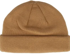 Discount Beechfield Biscuit Recycled Mini Fisherman Short Beanie - Beige