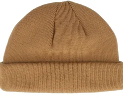 Discount Beechfield Biscuit Recycled Mini Fisherman Short Beanie - Beige