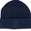 Cuff Beanies-Fila Bismil Tonal F Beanie Black Iris Cuff - Blue