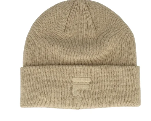 Cuff Beanies-Fila Bismil Tonal F Beanie Black Iris Cuff - Blue