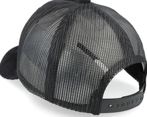 Trucker-Equip Cord/ A-frame Trucker - Black