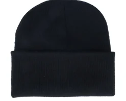 Cuff Beanies | Blank Beanies-Beechfield Cuff Blank Beanie - Black