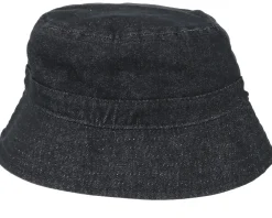 Buckets-Yupoong Black Denim Bucket -