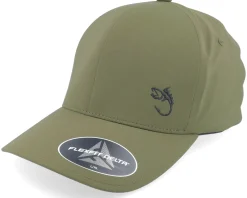 Online Skillfish Black Fish Hook Logo Delta Fit Charcoal Flexfit - Grey