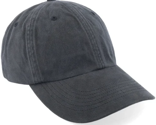 Blanks-Richardson 380 Garment Washed/Dyed Chino Dad Cap - Black