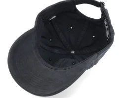 Blanks-Richardson 380 Garment Washed/Dyed Chino Dad Cap - Black
