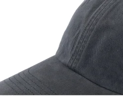 Blanks-Richardson 380 Garment Washed/Dyed Chino Dad Cap - Black