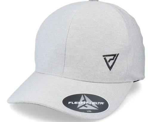 Sport-Padelville Black Insignia Delta Seamless Grey Mel Flexfit -