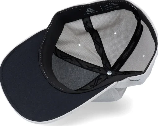 Sport-Padelville Black Insignia Delta Seamless Grey Mel Flexfit -