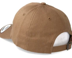 Dad Cap-Sneakers Black Logo Beige Dad Cap Adjustable -