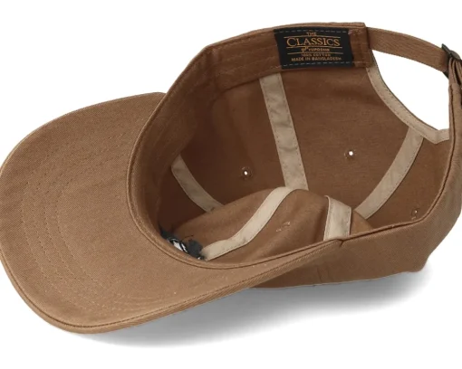 Dad Cap-Sneakers Black Logo Beige Dad Cap Adjustable -