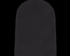 Online Beechfield Black Long Blank Beanie -