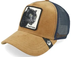 Trucker-Goorin Bros. Black Panther Panthuroy Cord Whisky Trucker - Beige