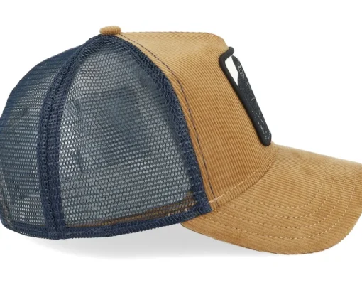 Trucker-Goorin Bros. Black Panther Panthuroy Cord Whisky Trucker - Beige