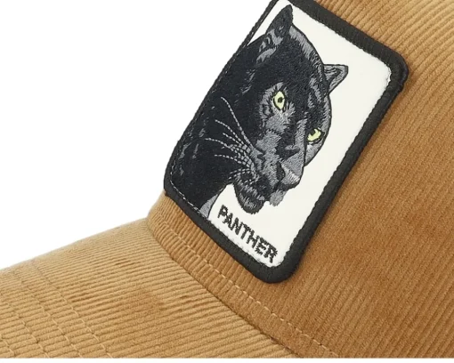Trucker-Goorin Bros. Black Panther Panthuroy Cord Whisky Trucker - Beige