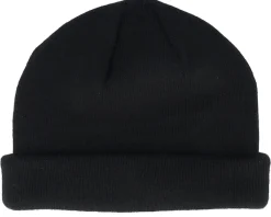 Fashion Beechfield Recycled Mini Fisherman Short Beanie - Black