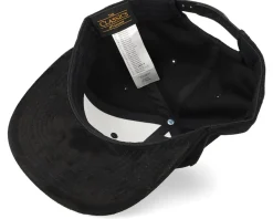 Snapback-Yupoong Suede Snapback - Black