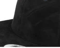 Snapback-Yupoong Suede Snapback - Black