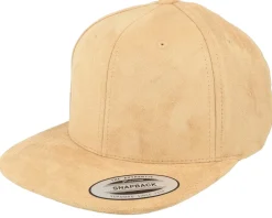 Snapback-Yupoong Suede Snapback - Black