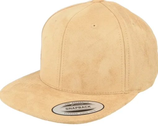 Snapback-Yupoong Suede Snapback - Black