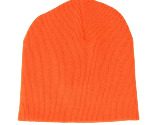 Traditional Beanies | Blank Beanies-Beechfield Traditional Blank Beanie - Black