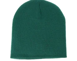 Traditional Beanies | Blank Beanies-Beechfield Traditional Blank Beanie - Black