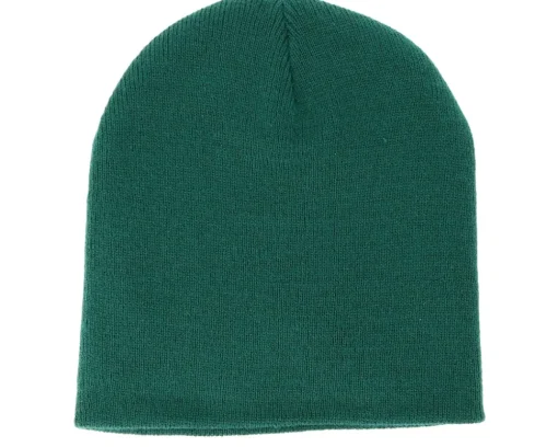 Traditional Beanies | Blank Beanies-Beechfield Traditional Blank Beanie - Black