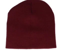 Traditional Beanies | Blank Beanies-Beechfield Traditional Blank Beanie - Black
