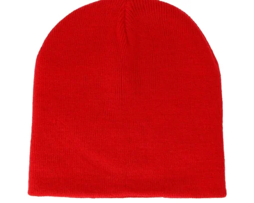 Traditional Beanies | Blank Beanies-Beechfield Traditional Blank Beanie - Black