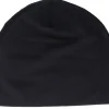 Traditional Beanies | Blank Beanies-Beechfield / Hemsedal Cotton Beanie - Black