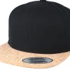Snapback | Blanks-Yupoong /Cork Snapback - Black