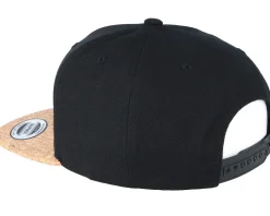 Snapback | Blanks-Yupoong /Cork Snapback - Black