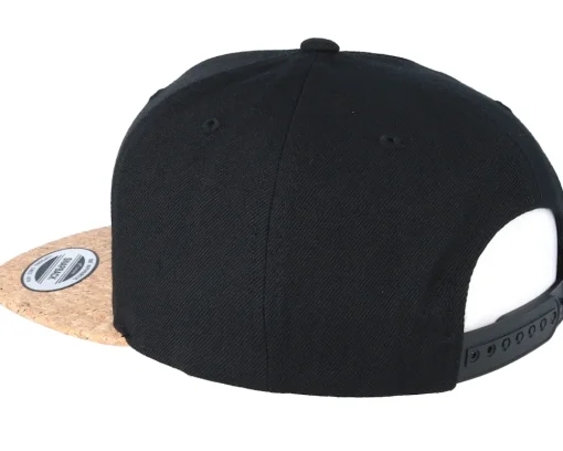 Snapback | Blanks-Yupoong /Cork Snapback - Black