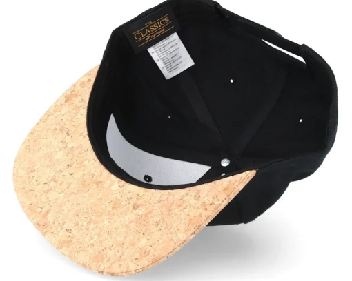 Snapback | Blanks-Yupoong /Cork Snapback - Black