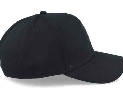 Adjustable-John Deere Blackout Full Twill Black Adjustable -