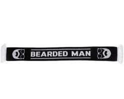 Discount Bearded Man Black/White Scarf -