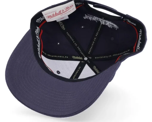 Outlet Mitchell & Ness Blank 110 Flexfit Navy Adjustable -