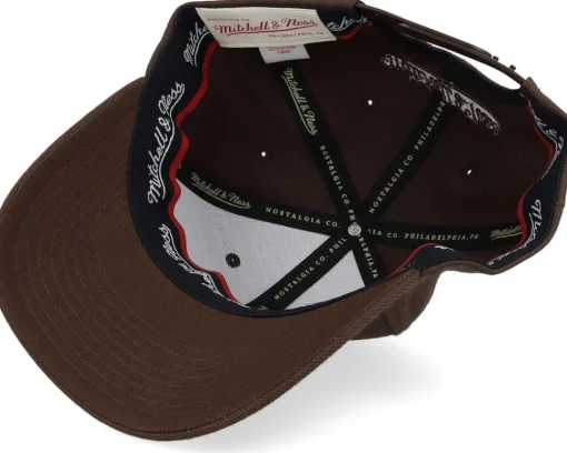 Blanks-Mitchell & Ness Blank Brown 110 Adjustable -