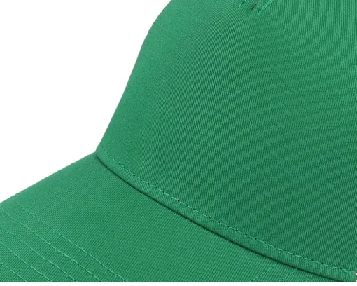 Clearance American Needle Blank Brush Twill Valin Dnr Ivory/Emerald A-Frame Trucker - Green