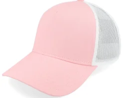 Online American Needle Blank Brush Twill Valin White/Light Pink Trucker -